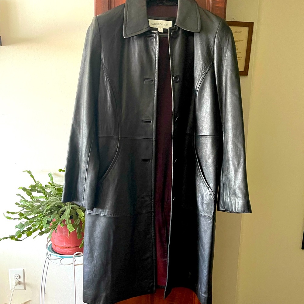 Women’s leather jacket. Liz Claiborne Brand